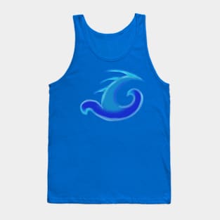 Blue Spiky wants to help Tank Top